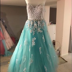Beautiful beaded gown